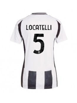 Juventus Manuel Locatelli #5 Heimtrikot für Frauen 2024-25 Kurzarm